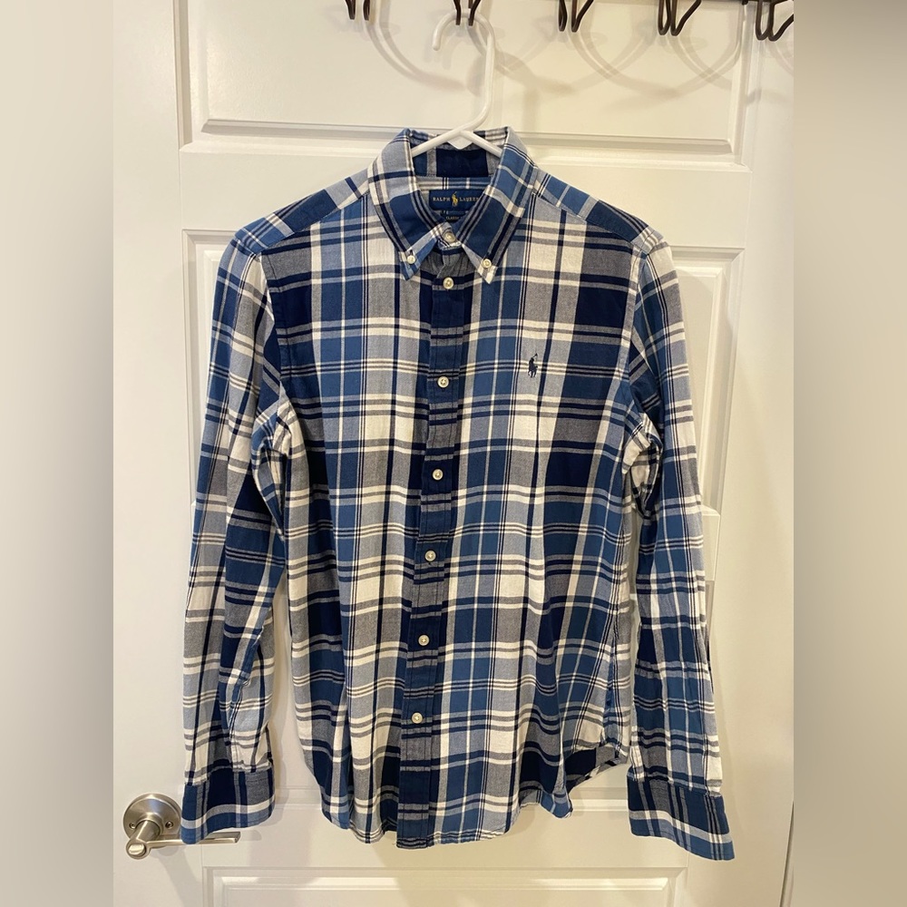 Ralph Lauren - Classic Fit Women’s Flannel Button Down Shirt